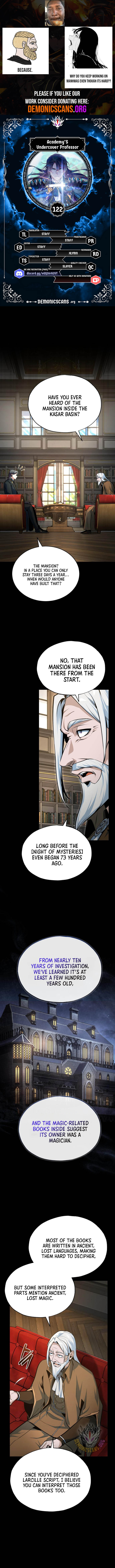 Academy's Undercover Professor Chapter 122 0